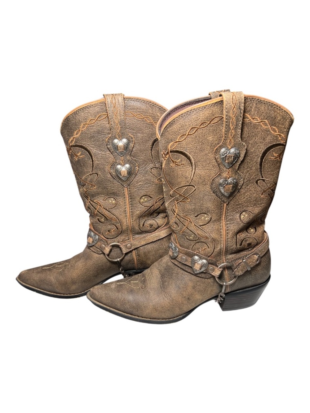 EUC Durango Crush Heartbreaker Western Boots | Size 8.5M